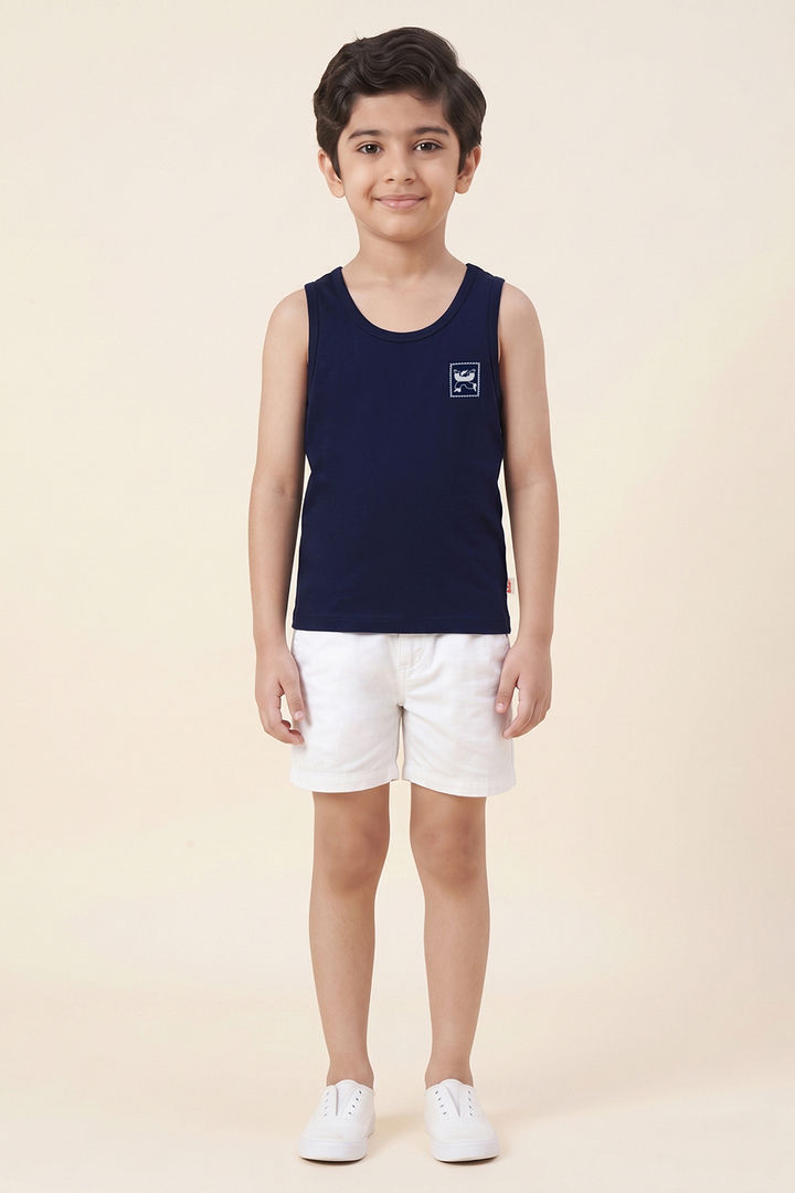 Lee Cooper Boys Printed Vest (Pack of 2) - Multicolor — image 2
